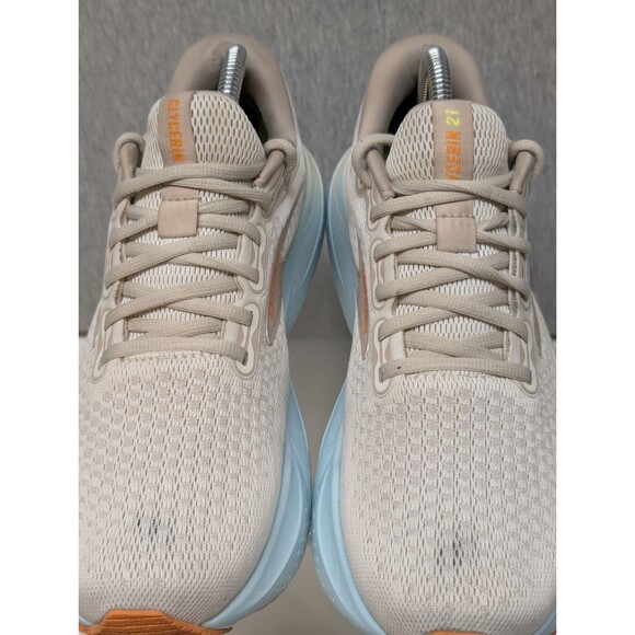 Brooks Women Glycerin GTS 21 White Running Shoes Sneakers Size 10 M - Picture 3 of 13